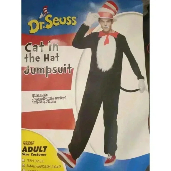 Spirit Halloween Other - Cat in hat Jumpsuit